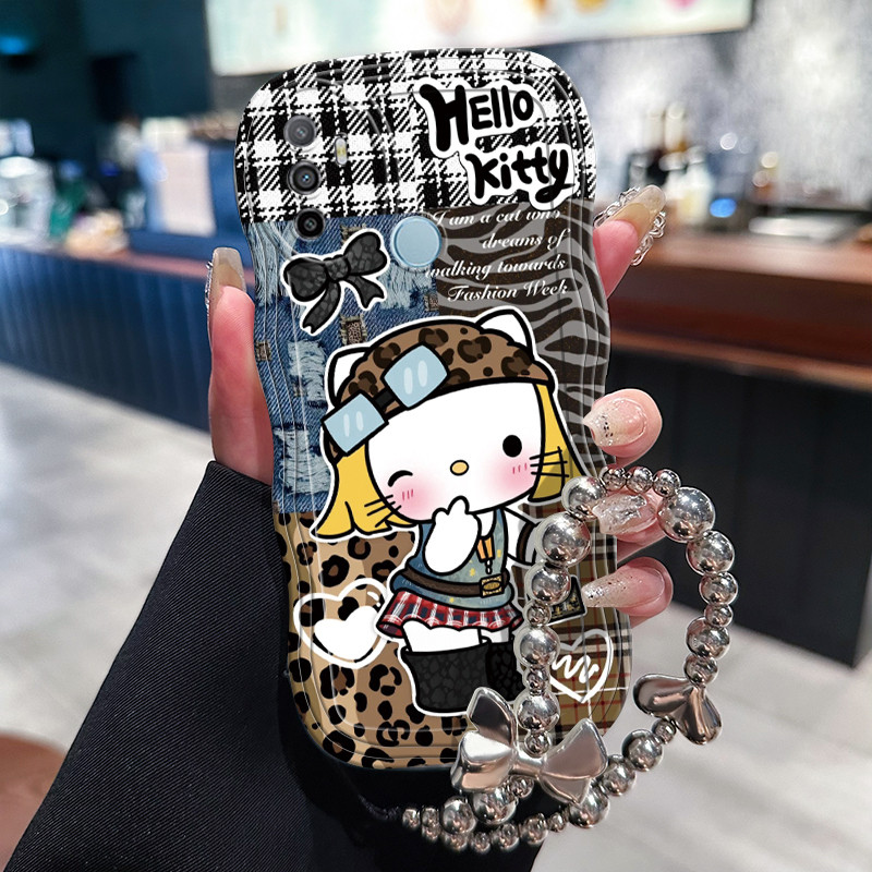Casing Hp Untuk OPPO A53 2020 A53s A32 A33 2020 A11s Case Casing HP pola Motif macan tutul Cesing Ka