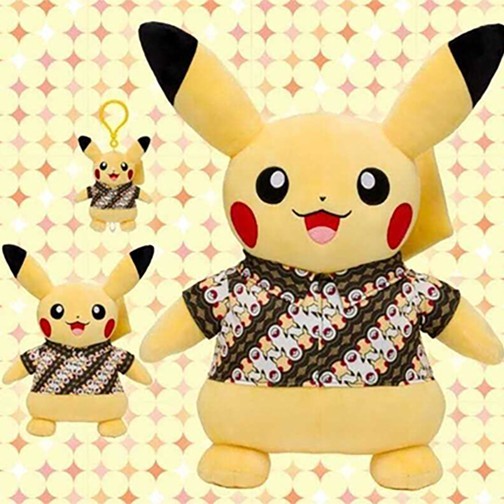 Dijual Boneka Pikachu Batik Plush Official Pikachu Indonesia Journey