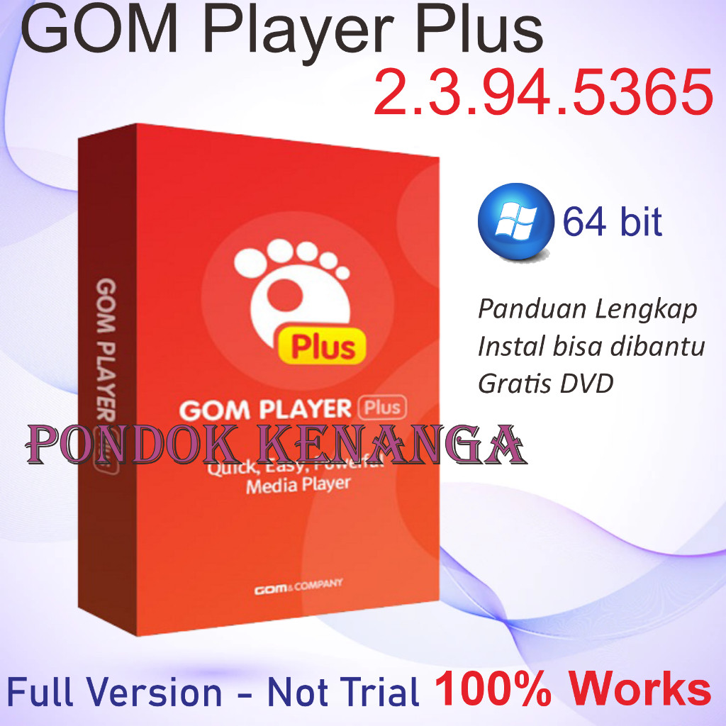 GOM Player Plus - Full Version, Lifetime