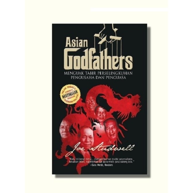 Buku Sosial Asian Godfathers (Hard Cover)