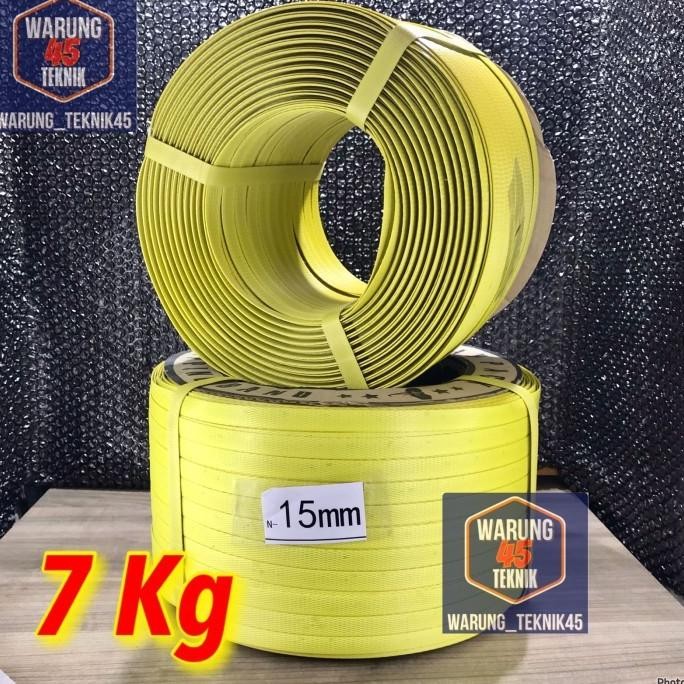 TALI STRAPING STRAPPING BAND PLASTIK HITAM 15MM MANUAL HEAVY DUTY GRAD