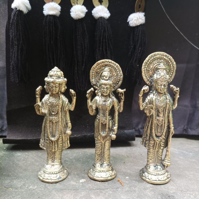 $$$$] Patung Dewa Trimurti Tri Murti Brahma Wisnu Siwa varian