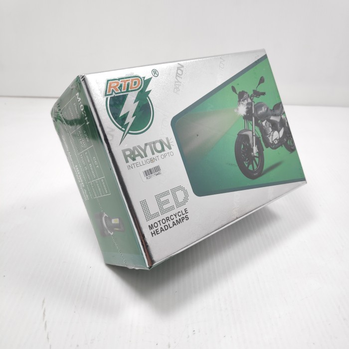 lampu motor LED depan 4 sisi M02H RTD AC DC 42Watt original