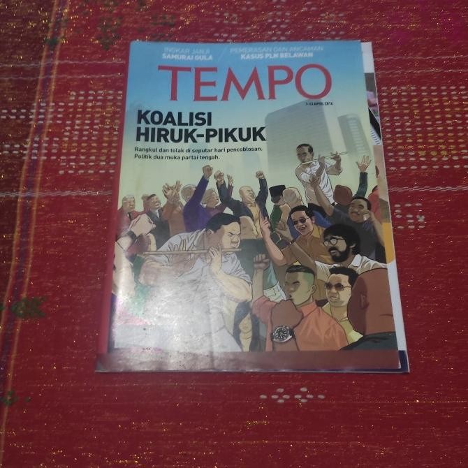 siap kirim] Majalah Tempo edisi 7 - 13 April 2014