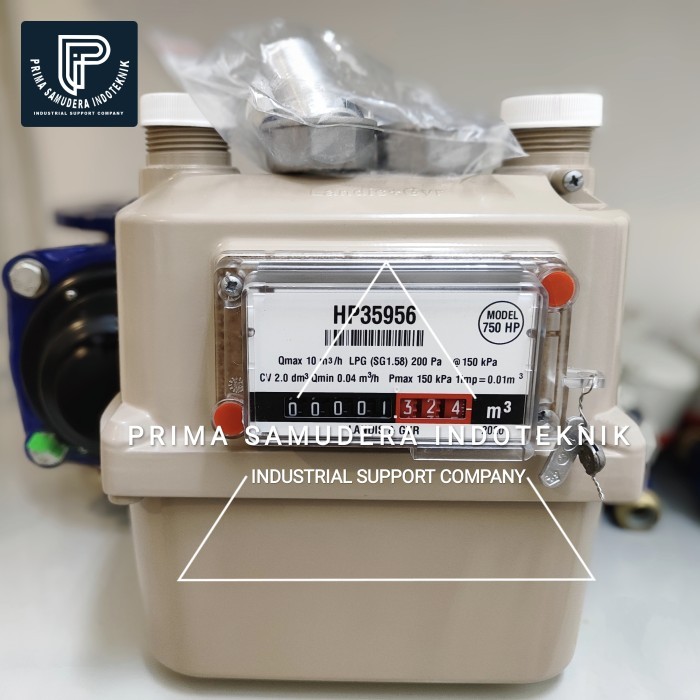 

newgan!! Gas Meter Landis + Gyr Model 750HP