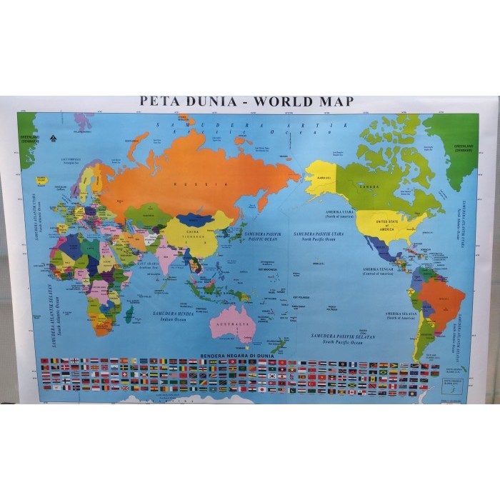 

Peta Dunia WorldMap lembaran