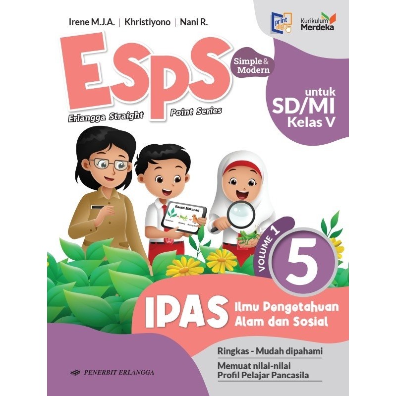 

BUKU ESPS IPAS KELAS 1,2,4,5 KUMER ERLANGGA