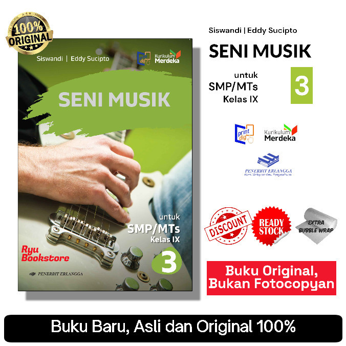 

Original Buku Seni Musik Kelas 3/9 SMP/MTs Merdeka Erlangga