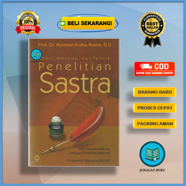 

Buku Teori, Metode, dan Teknik Penelitian Sastra oleh Nyoman Kutha R.