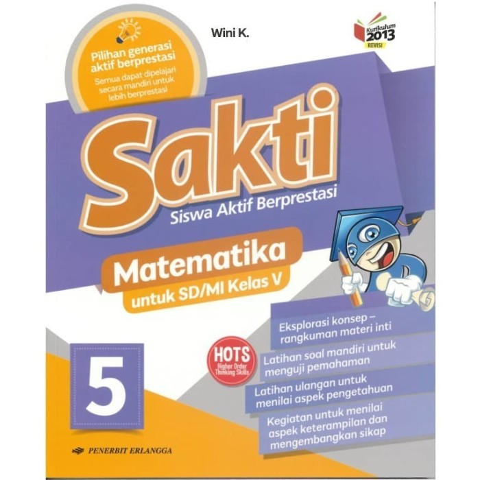 

BEST SELLER SAKTI MATEMATIKA 5 SD/MI Kelas V (K13N) ERLANGGA