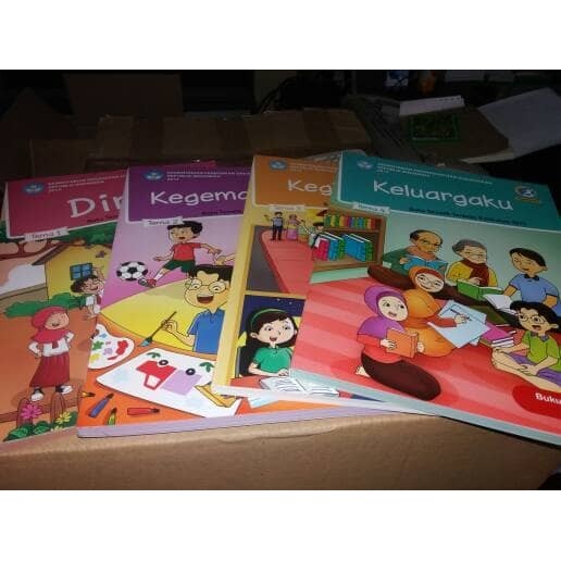 Buku Tematik SD kelas.1 tema 1,2,3,4