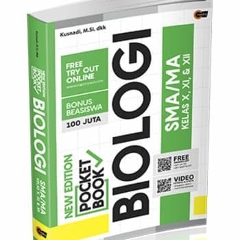 

New Edition Pocket Book Biologi SMA/MA Kelas X, XI, & XII