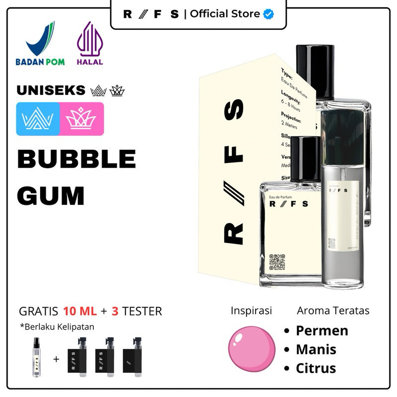 RIFS - Bubble Gum EDP Extrait de Parfum Dupe