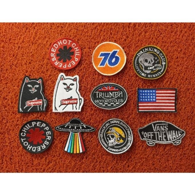 

`````````] Patch bordir premium SUPREME / 76 termurah best quality