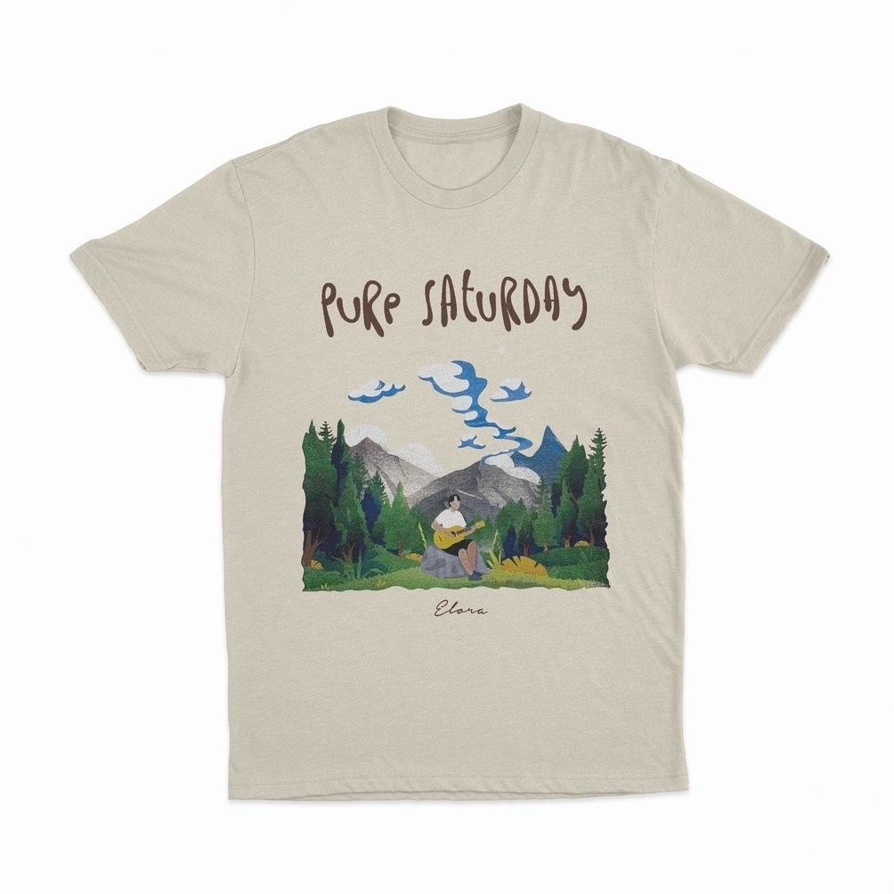 T-Shirt Pure Saturday Elora Ivory