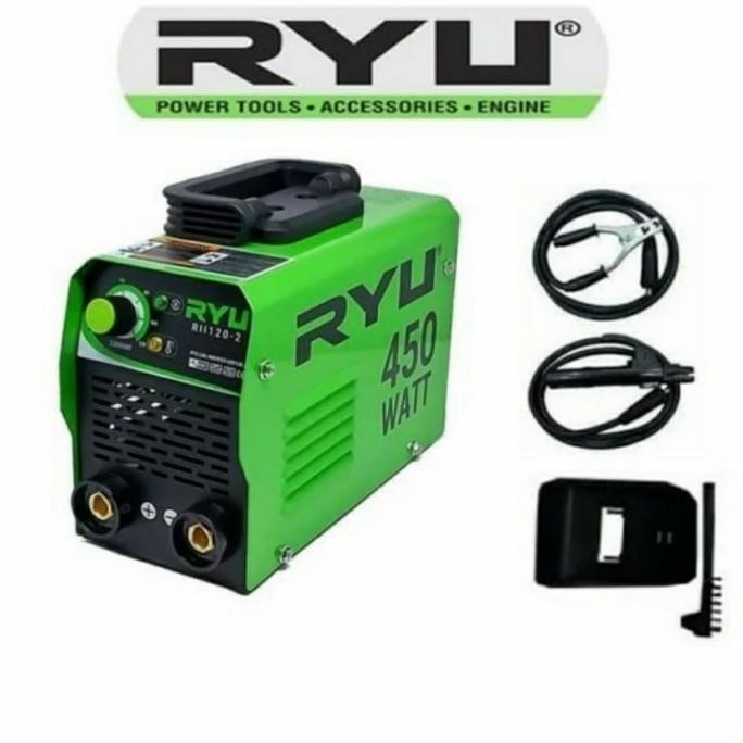 MESIN LAS RYU MESIN LAS LISTRIK RYU RII 120-2 WELDING MACHINE 450 WATT
