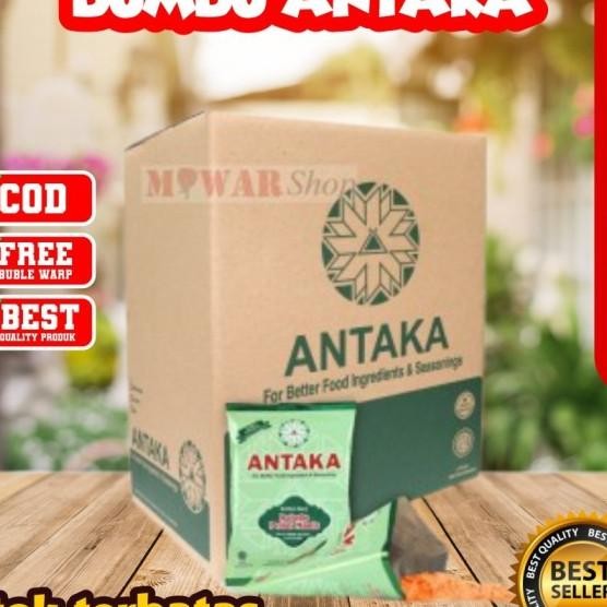 

Bumbu Tabur Antaka 1 Dus Karton Isi 200 Pcs Aneka Rasa Balado Bbq