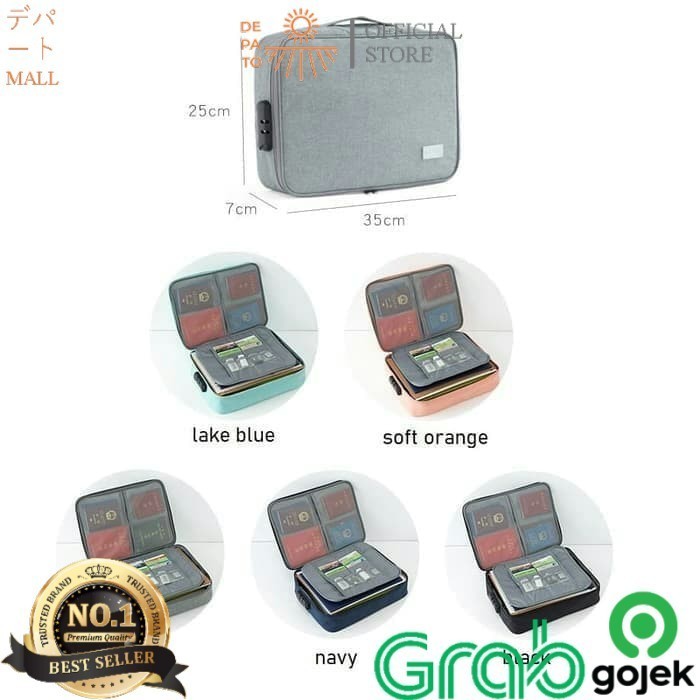 

DP Document Storage Bag / Penyimpanan Dokumen / Dijamin Dokumen Aman