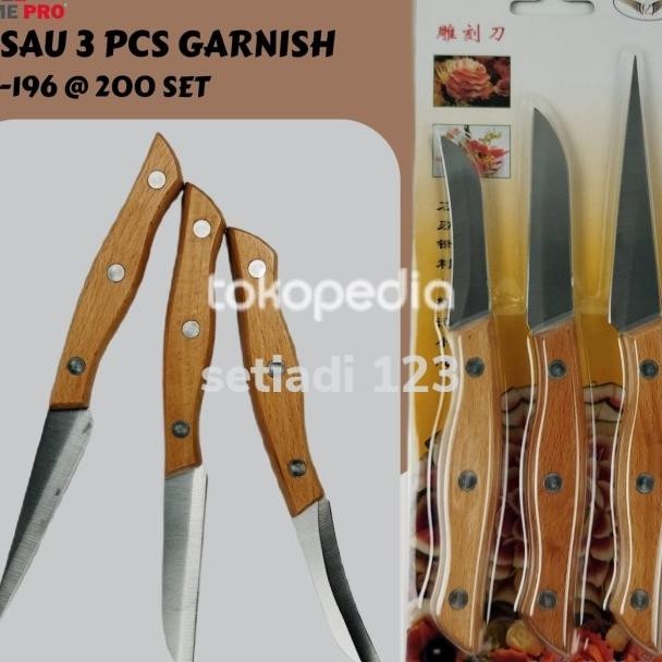 

Pisau Garnish / Pisau Ukir Set / Pisau Ukir Buah / Pisau Carping Tajam