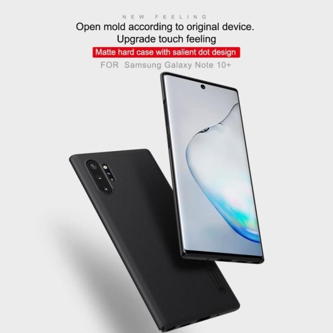 TERBARU - Samsung Galaxy Note 10 / 10 Plus Nillkin Super Frosted Shield Casing