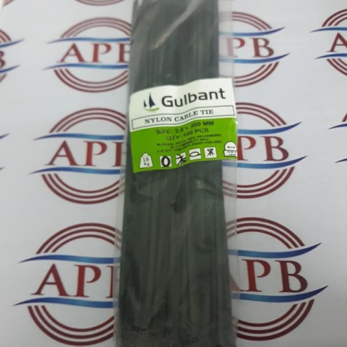 

$+$+$+$+] Gulbant - Kabel ties 3,6 x 300mm / 100 pcs Hitam