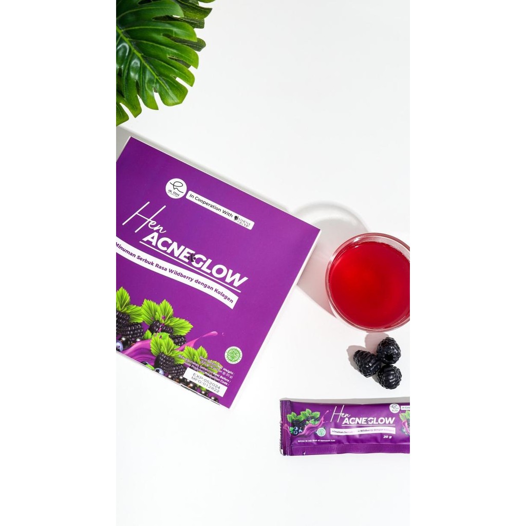 dR Hen - Acne & Glow Minuman Collagen Drink by Dr. Richard Lee
