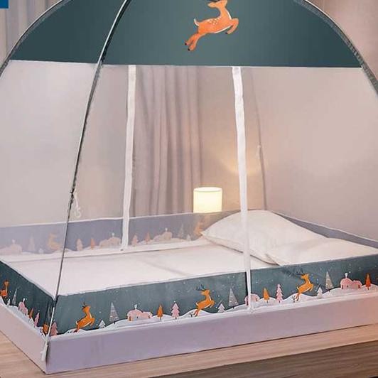 Kelambu Nyamuk Tenda Jumbo Jaring Anti Nyamuk Kasur Tidur 180 X 200 Cm