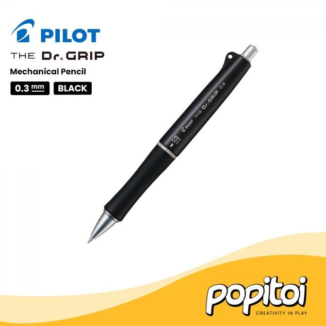 

TERBARU - Pilot The Dr GRIP Mechanical Pencil 0.3 mm Pensil Mekanik Doctor Empuk