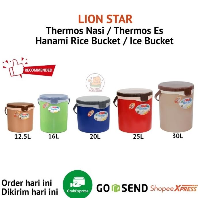 LION STAR - HANAMI / Termos Nasi/Es 12.5-16-20-25-30 Liter