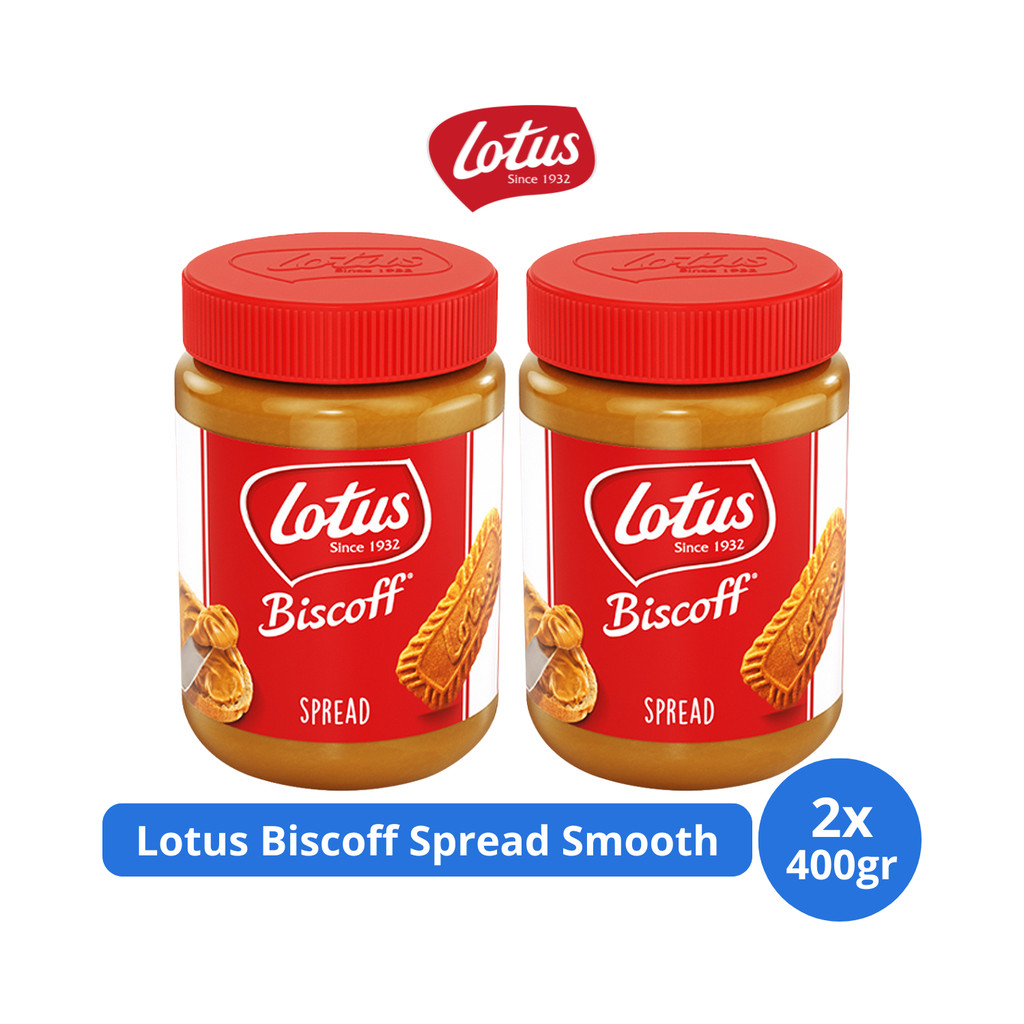 

Lotus Biscoff Spread Smooth 400gr x 2 pcs