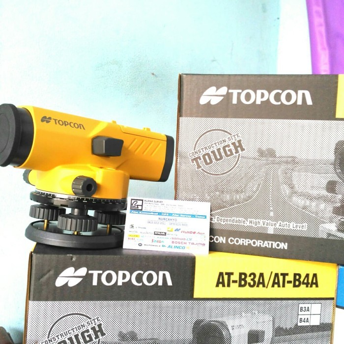 

newgan!! Automatic Level Topcon ATB4A