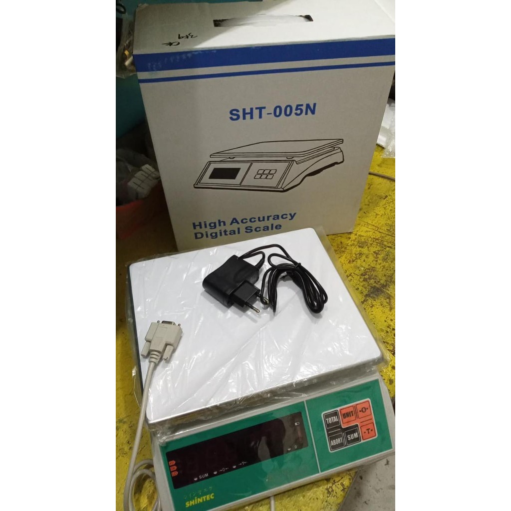 

newgan!! Timbangan Digital Ekonomis Cafe- Kapasitas 3 kg merek Shintec