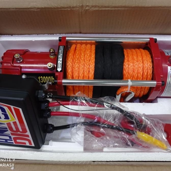 Winch Plasma 13000Lbs Bigwinch 13000S Bukan Warn Smittybilt Runva Tmax