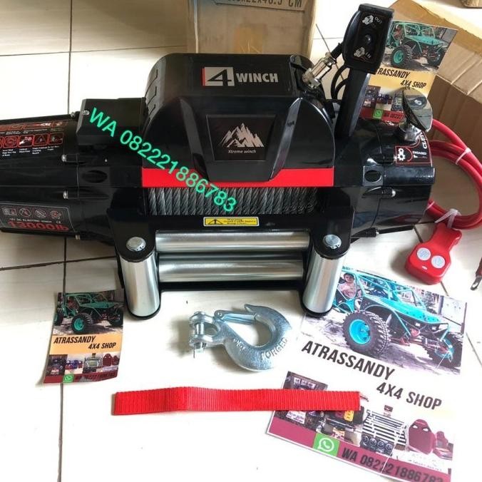 4Winch Gawang Winch Offroad Jeep Jimny Taft Hardtop Warn Turtle Runva
