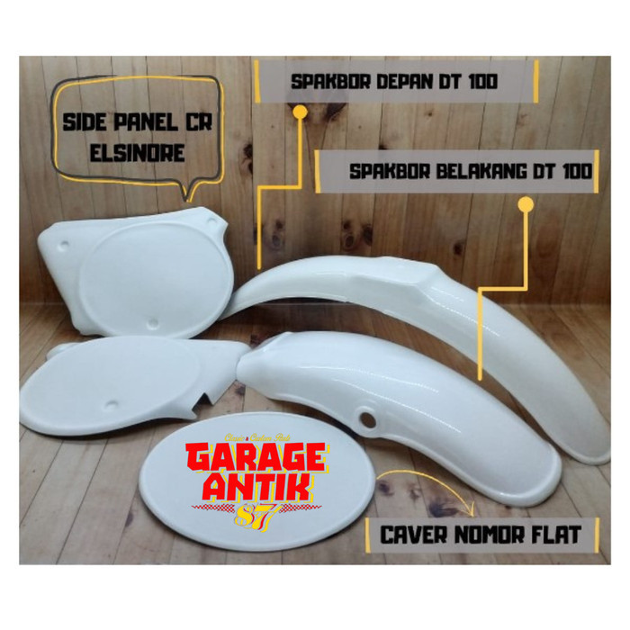 Cover Body Set Cr Elsinore Body Set Dt100 Set Trail Lawas Jadul Barang Langka