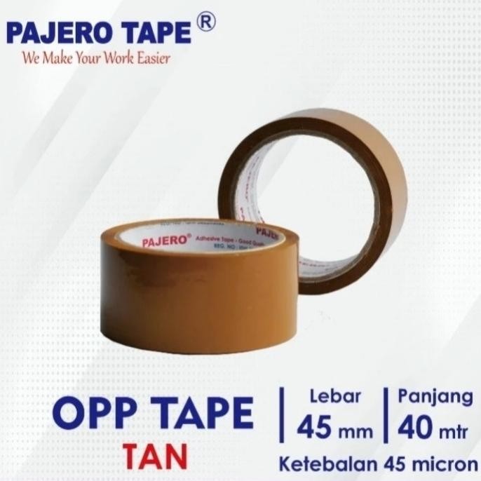 

%$%$%$%$] Isolasi lakban bening coklat solasi bening pajero 2inch 48mm
