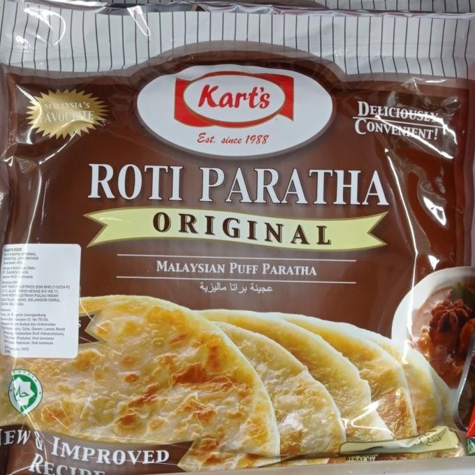 

~@~@~@~@] kart's roti paratha original 450gr