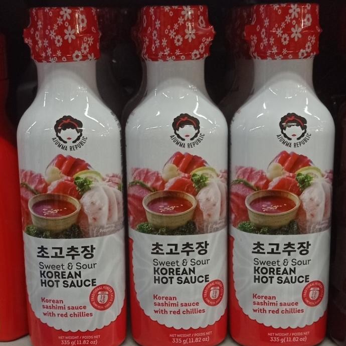 

@@@@] ajumma sweet & sour korean hot sauce 335gr