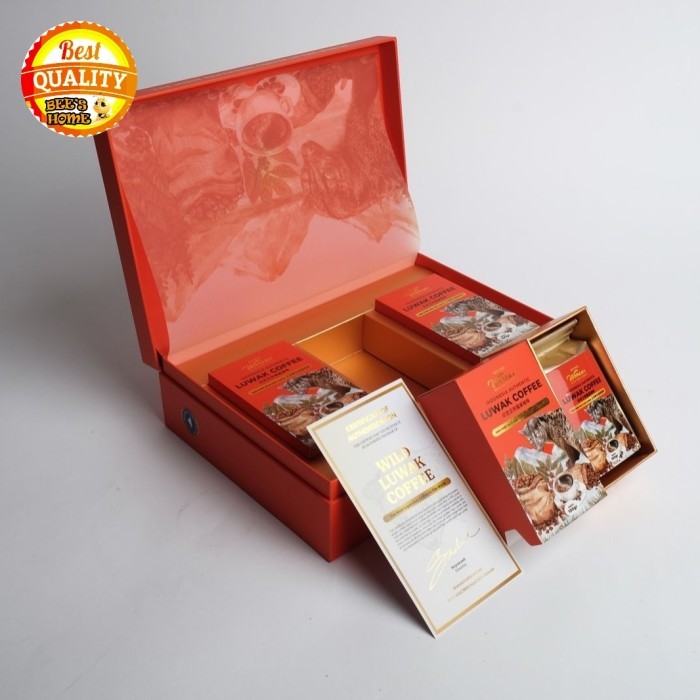 

The Heritage Of Luwak Coffee Kopi Luwak Wild Indonesia Authentic Luwak Coffee Luxury Parcel Box