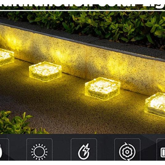 Lampu Taman Lampu Tangga Lampu Pagar Solar Tenaga Led Outdoor