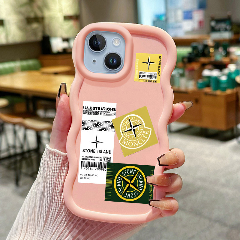 Casing Hp Untuk iPhone 14 Pro Max 14 Plus Case Casing stempel pisau HP Kesing ponsel Premium Macaron