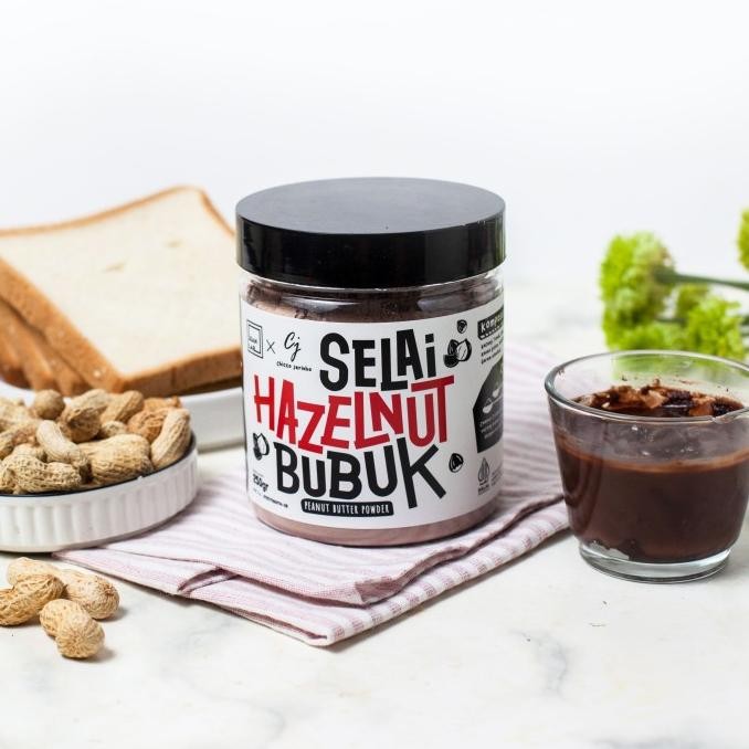 

Selai Hazelnut 250gr Rendah Lemak Rendah Gula Rendah Kalori