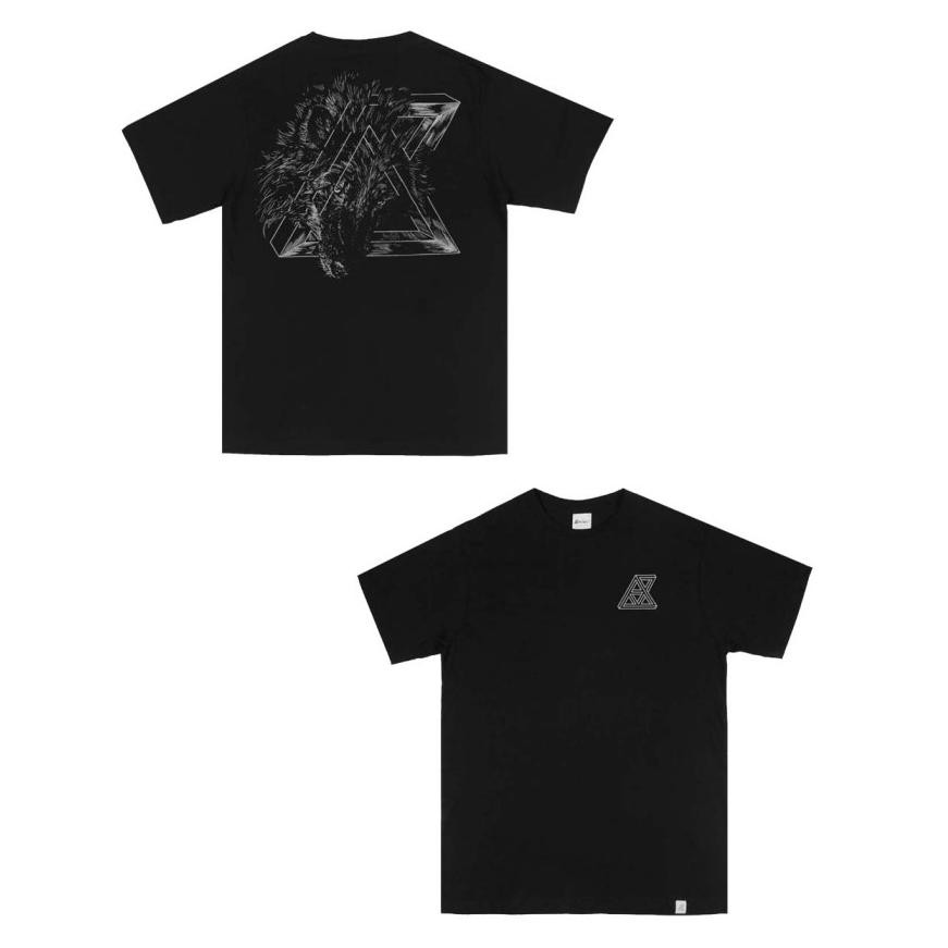 RECLAYS KAOS PRIA TSHIRT EYE MASTER BLACK | HITAM