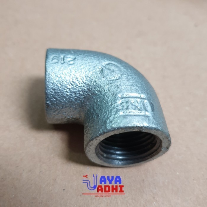 :::::::] GI Elbow Knee L Siku 2" - DN50 2 Galvanis Besi
