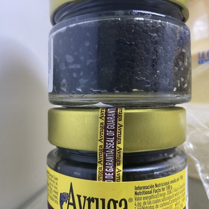 

Premium Arenkha Avruga Caviar Smoked Herring Roe Pescaviar 120Gr New