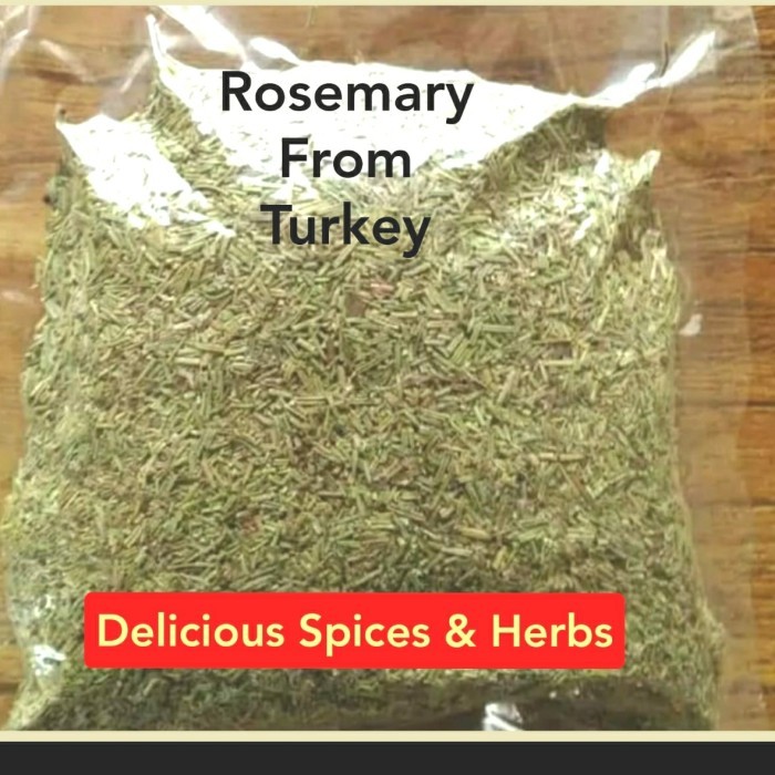 

Rosemary Dried Leaves Premium 1 Kg / Daun Rosemary Kering Premium 1 Kg Terbaik