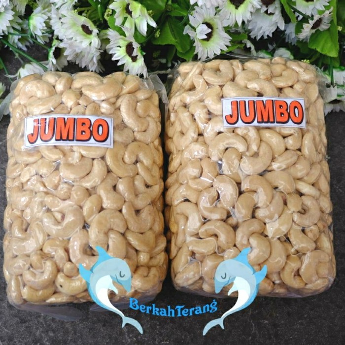 

Kacang Mede / Mete / Mente Jumbo Sulawesi 1Kg Diskon