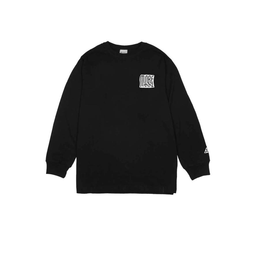 RECLAYS KAOS PRIA TSHIRT MORELESS LSV BLACK | HITAM