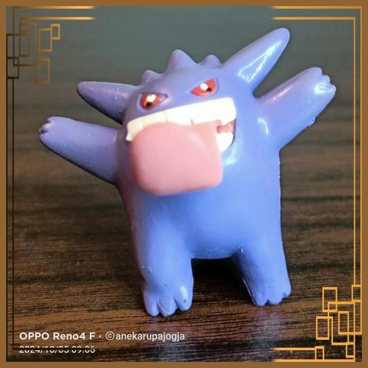 [RRJ] action figure gengar pokemon