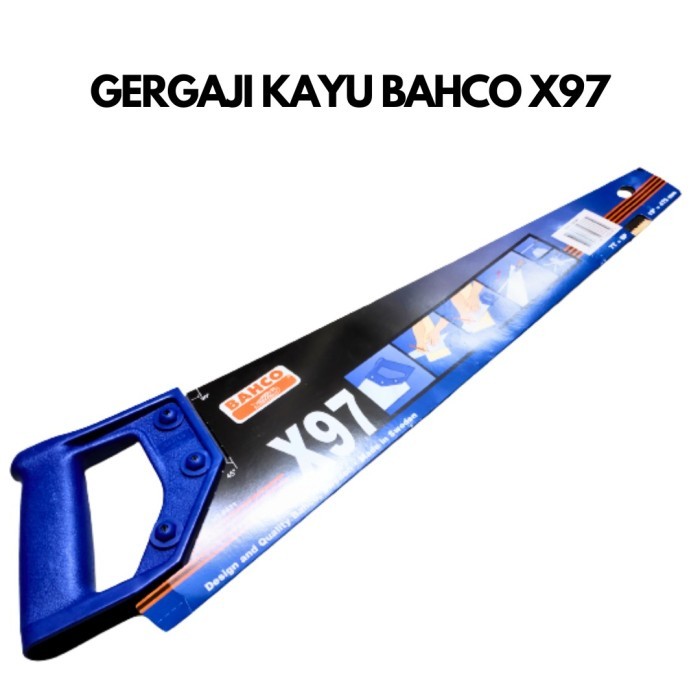 Terbaru Bahco X97 - Gergaji Kayu Bahco 19 Inch - Bahco Handsaw X97 Original
